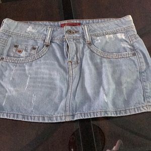Jean skirt🔴